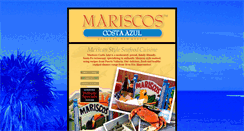 Desktop Screenshot of mariscoscostaazul.com